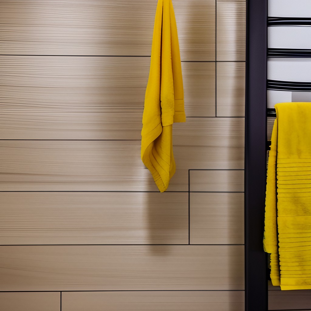 Heated Towel Rails with Summer Towels